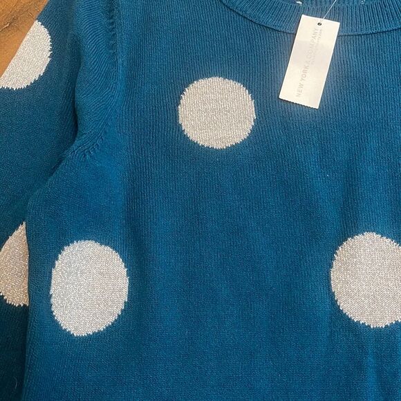 NWT New York & Company Quarter Link Sweater - Picture 2 of 4